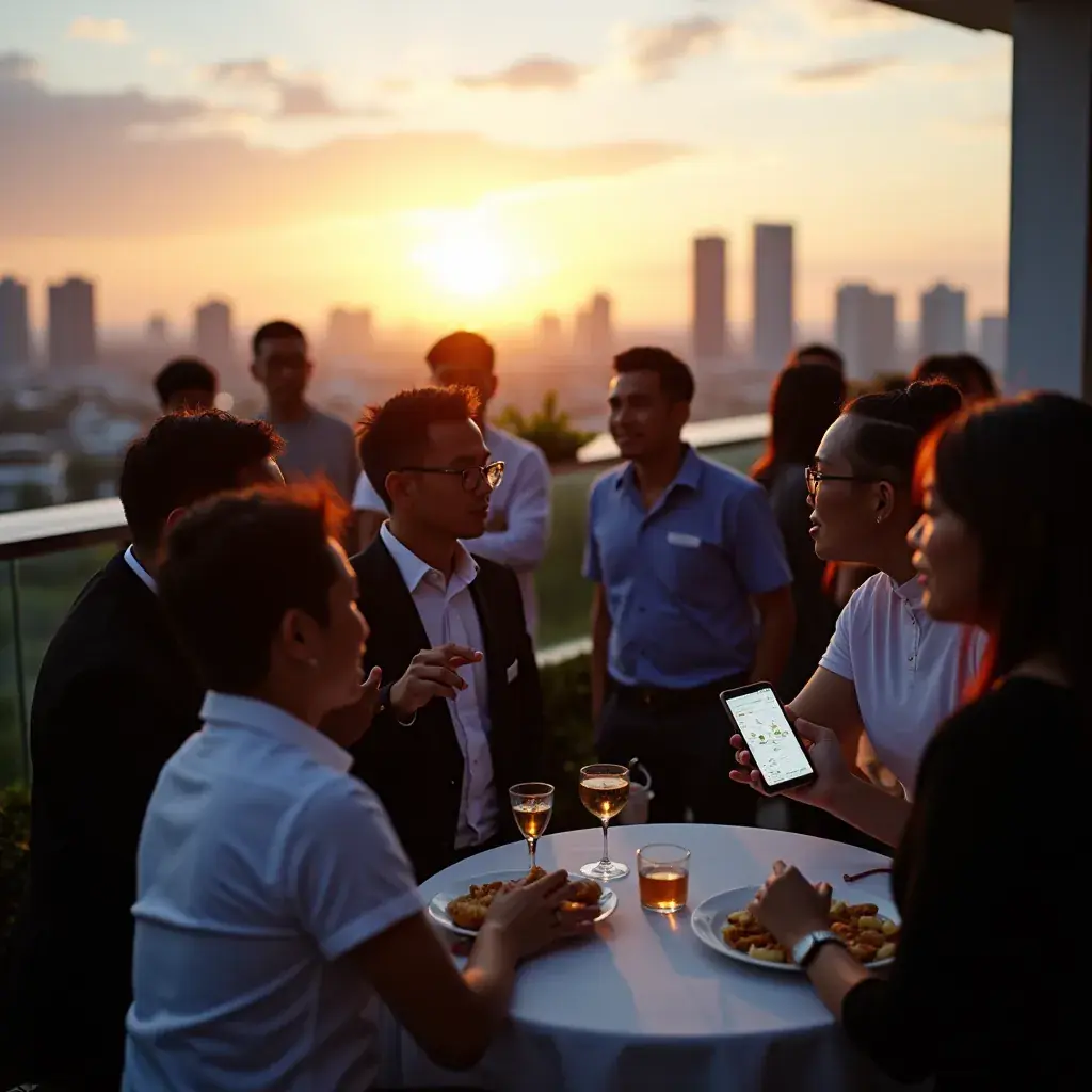 A chart displaying metrics and KPIs relevant to automation initiatives.